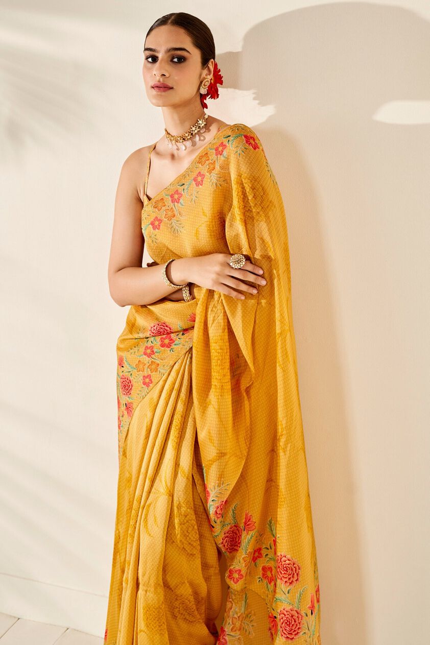 6 - Anya Saree–Yellow, image 6