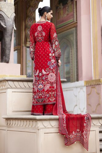 Mehroz Suit Set - Red, Red, image 3