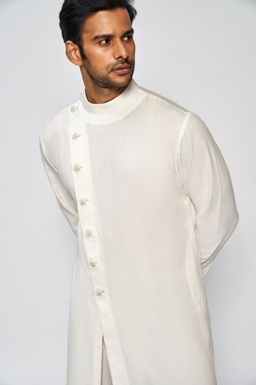 4 - Gulfam Kurta – Off White, image 4