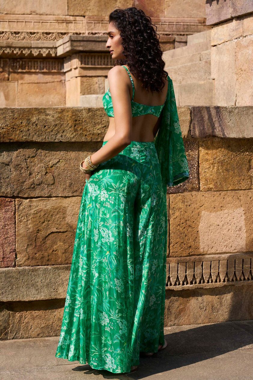 3 - Magic Magpies Jacket Set - Green, image 3