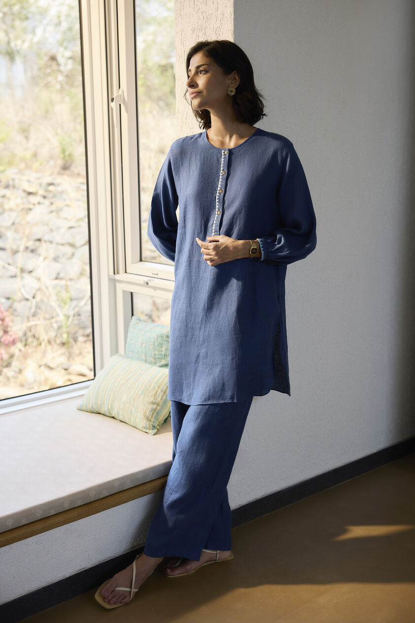 Sway Hamp Co-ord - Blue, Blue, image 1