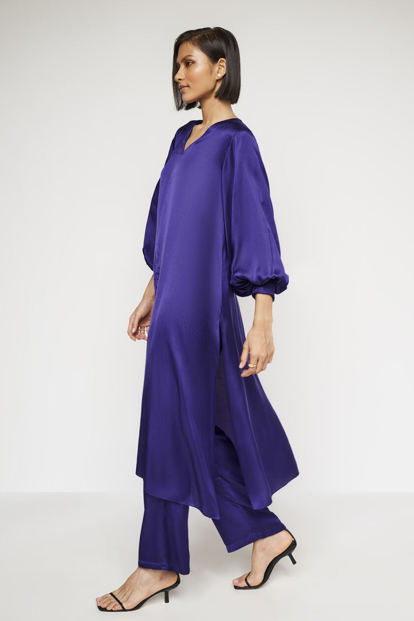 Norma Kurta Set - Purple, Purple, image 1
