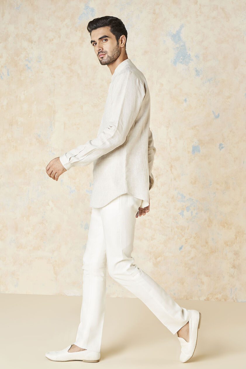 Anant Linen Shirt - Natural, Natural, image 2