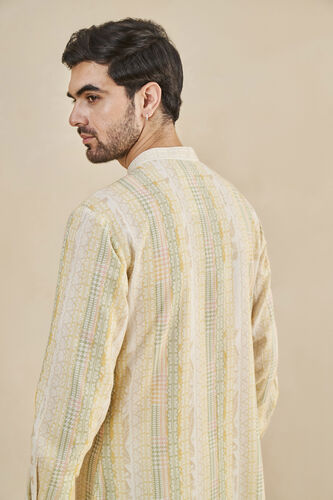 Prasit Kurta - Mustard, Mustard, image 4
