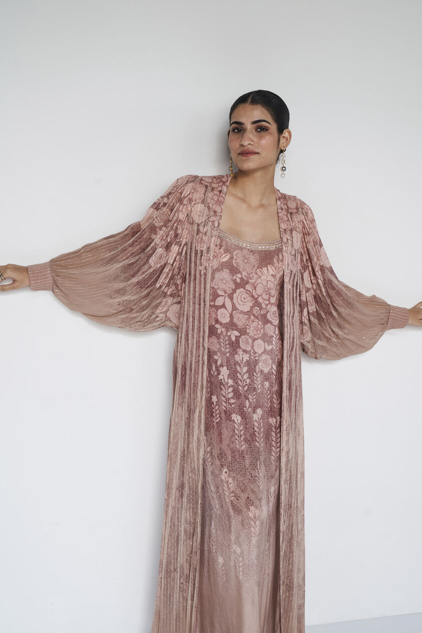 Eselyn Embroidered Overlayer Set - Hazelnut, Hazelnut, image 9