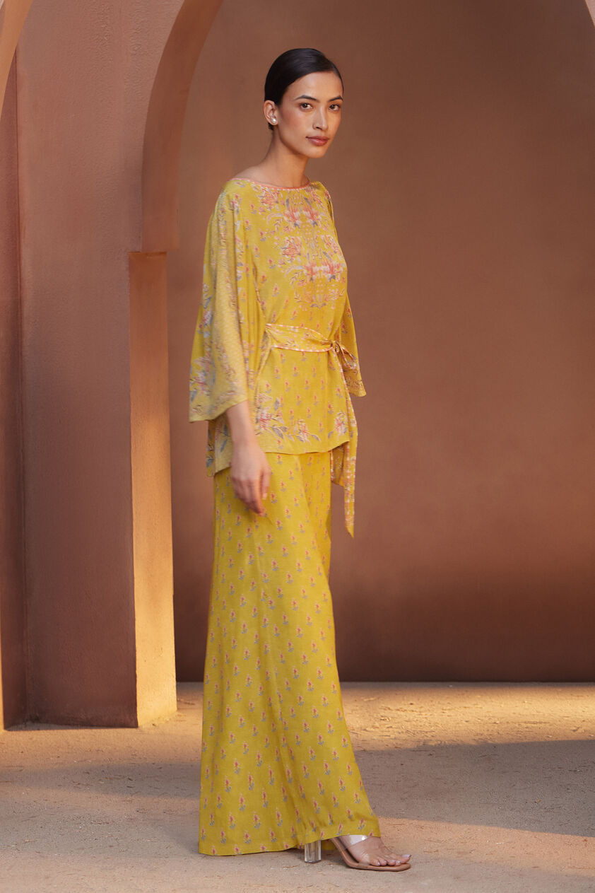 Mallory Pant Set - Yellow, Yellow, image 2