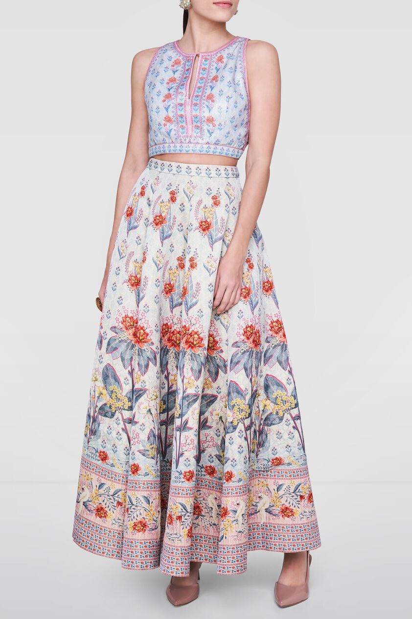 3 - Nilakshi Skirt Set, image 3