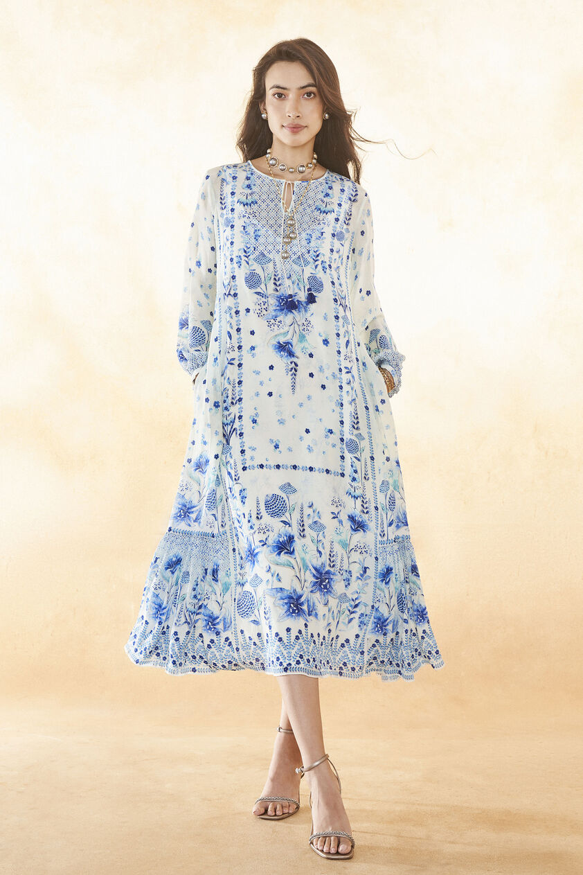 Safya Dress - White, White, image 1