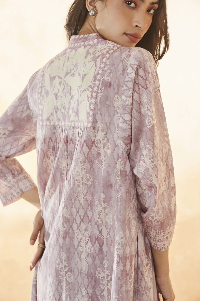 Estaa Kurta Set - Lilac, Lilac, image 5