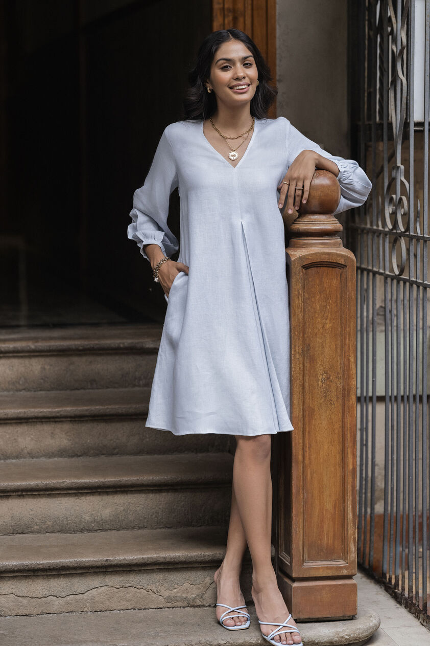 Julep Dress - Powder Blue, Powder Blue, image 1