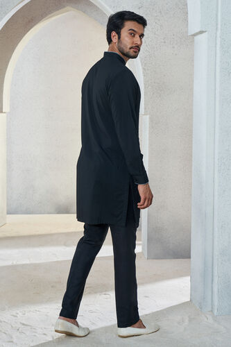 Afraz Kurta - Black, Black, image 3