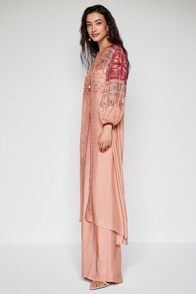 Ava Kurta Set - Onion Pink