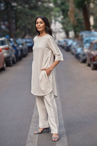 Stroll In The City Coord Set - Off White, Offwhite, image 4