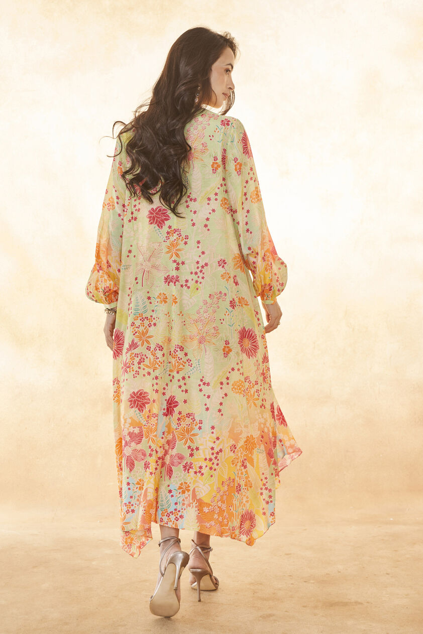 Juliette Tunic Dress - Lime, Lime, image 2