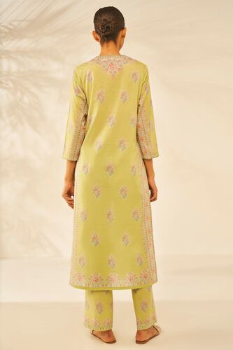 4 - Mehar Kurta Set &ndash; Lime, image 4