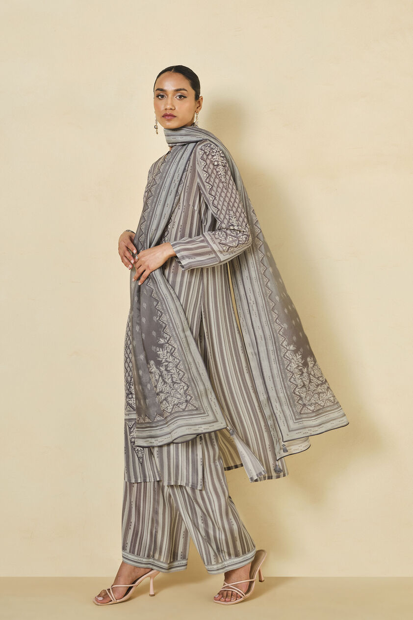 Astilbe Suit Set - Grey, Grey, image 2