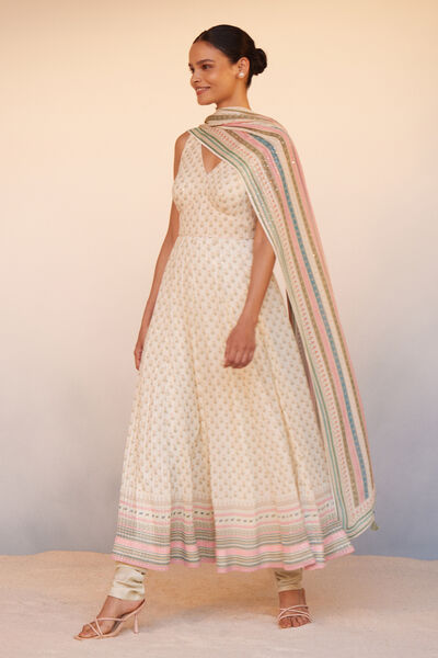 Amala Suit Set - Ivory