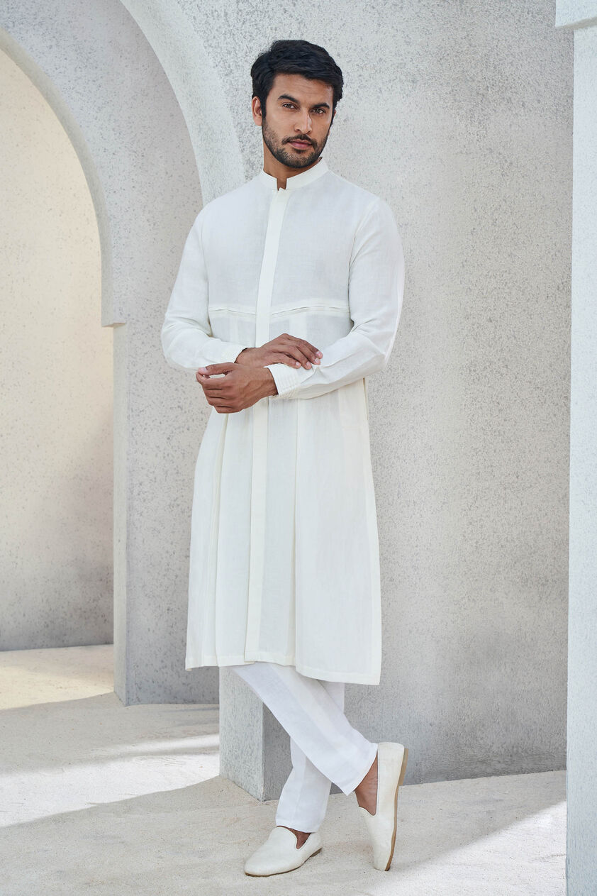 Saihaj Kurta - Off White, Off White, image 2