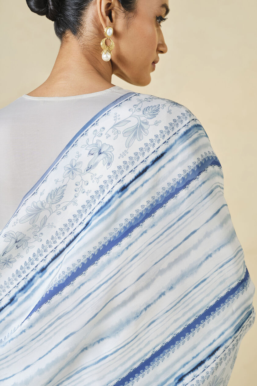 Mizani Stole - Blue, Blue, image 2