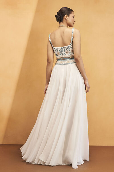 Whisper Of The Woods Skirt Set - Cream