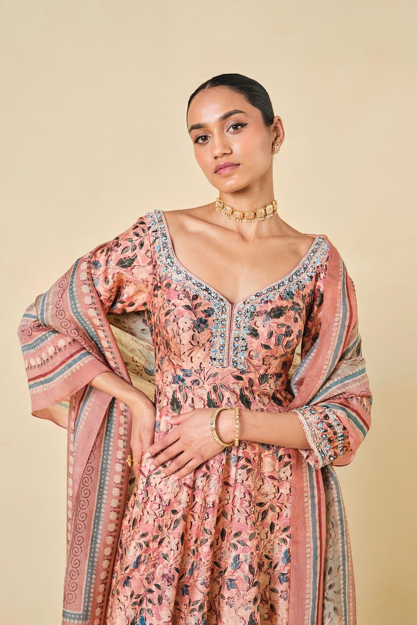 Themis Anarkali Set - Blush, Blush, image 6