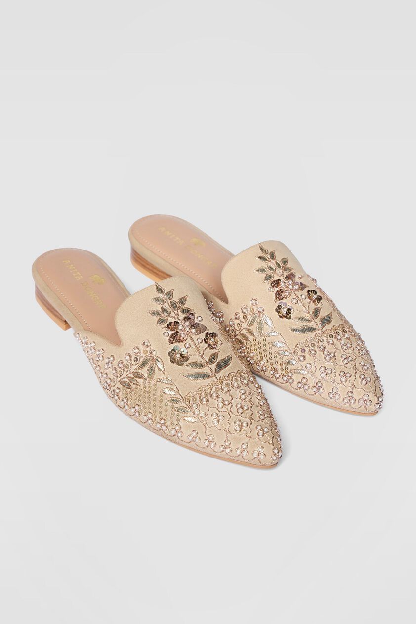 1 - Filigree Mules - Beige, image 1