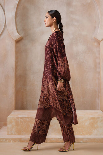 Amhara Kurta Set - Wine, Wine, image 3