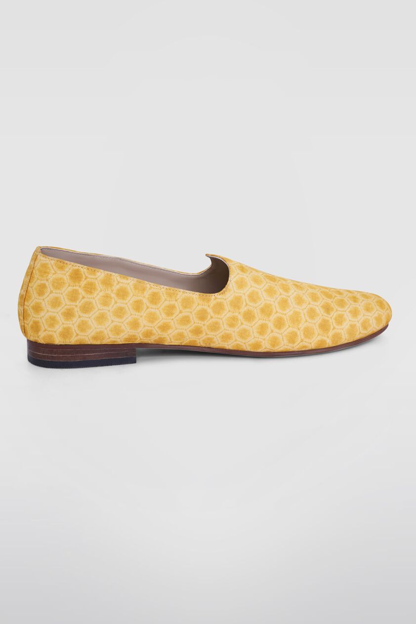 2 - Yellow Printed Mojris, image 2