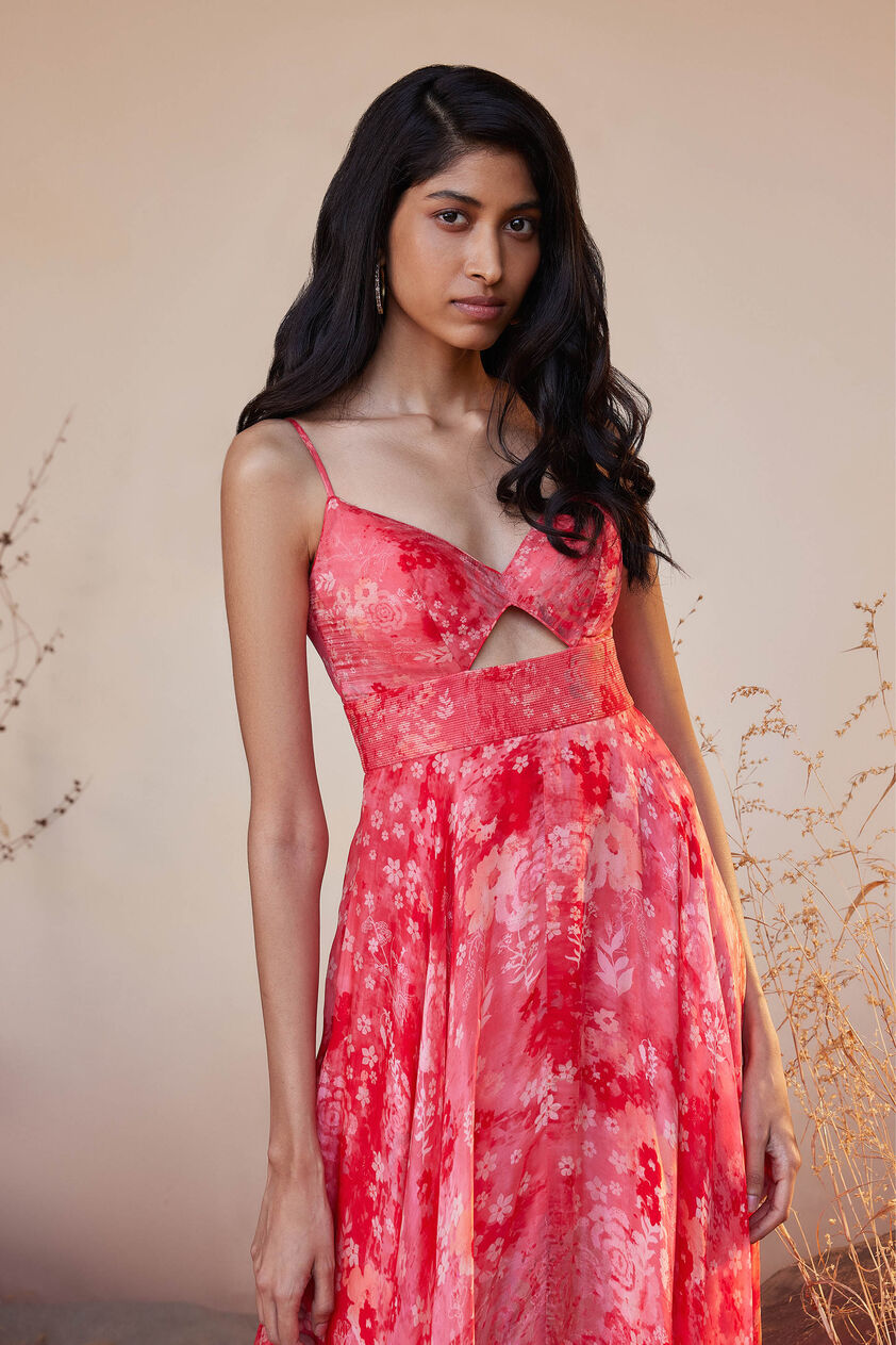Rosalba Gown - Pink, Pink, image 4