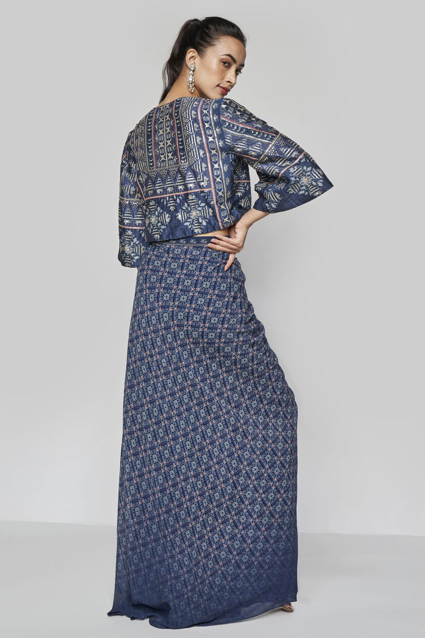 Arden Skirt Set - Blue, Blue, image 4
