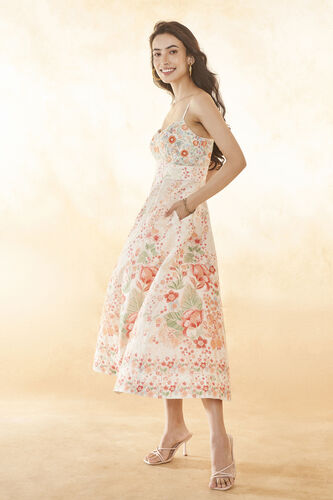 Rowan Dress - Cream, Cream, image 2