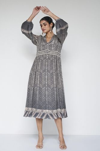 Johanna Dress - Grey, Grey, image 4