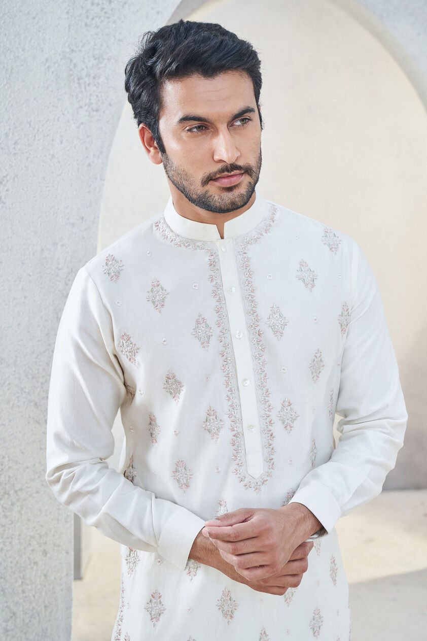 Anvit Kurta - Off White, Off White, image 6
