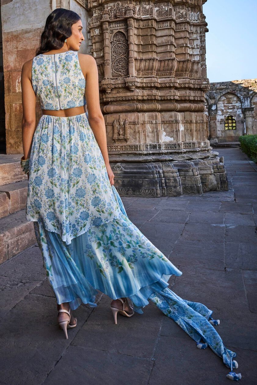 2 - Samara Skirt Set – Blue, image 2