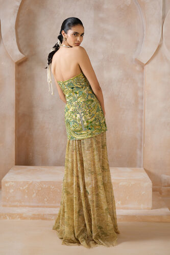 Verdalis Embroidered Skirt Set - Yellow, Yellow, image 2