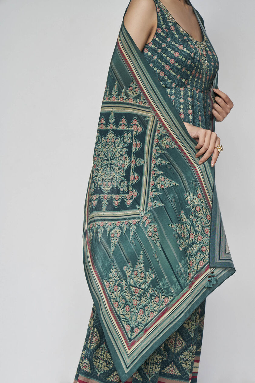 Laverna Stole - Green, Green, image 3