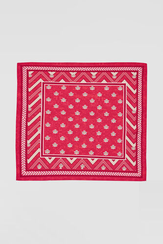 Umang Pocket Square - Fuchsia Pink, Fuschia, image 1