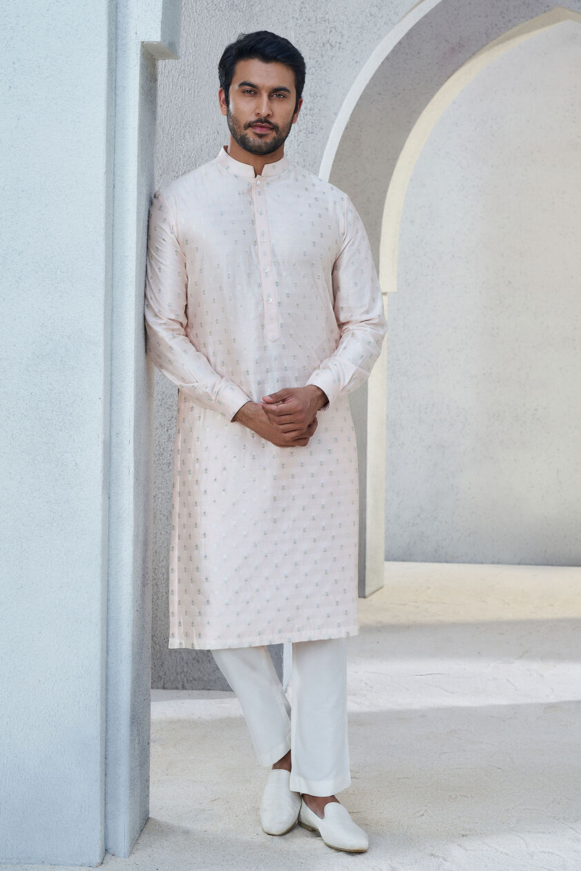Alman Kurta - Pink, Pink, image 1