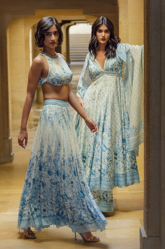 Aluma Skirt Set - Powder Blue, Blue, image 6