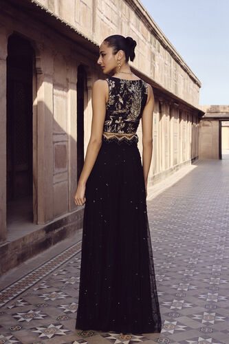 Alayla Sharara Set - Black, Black, image 2