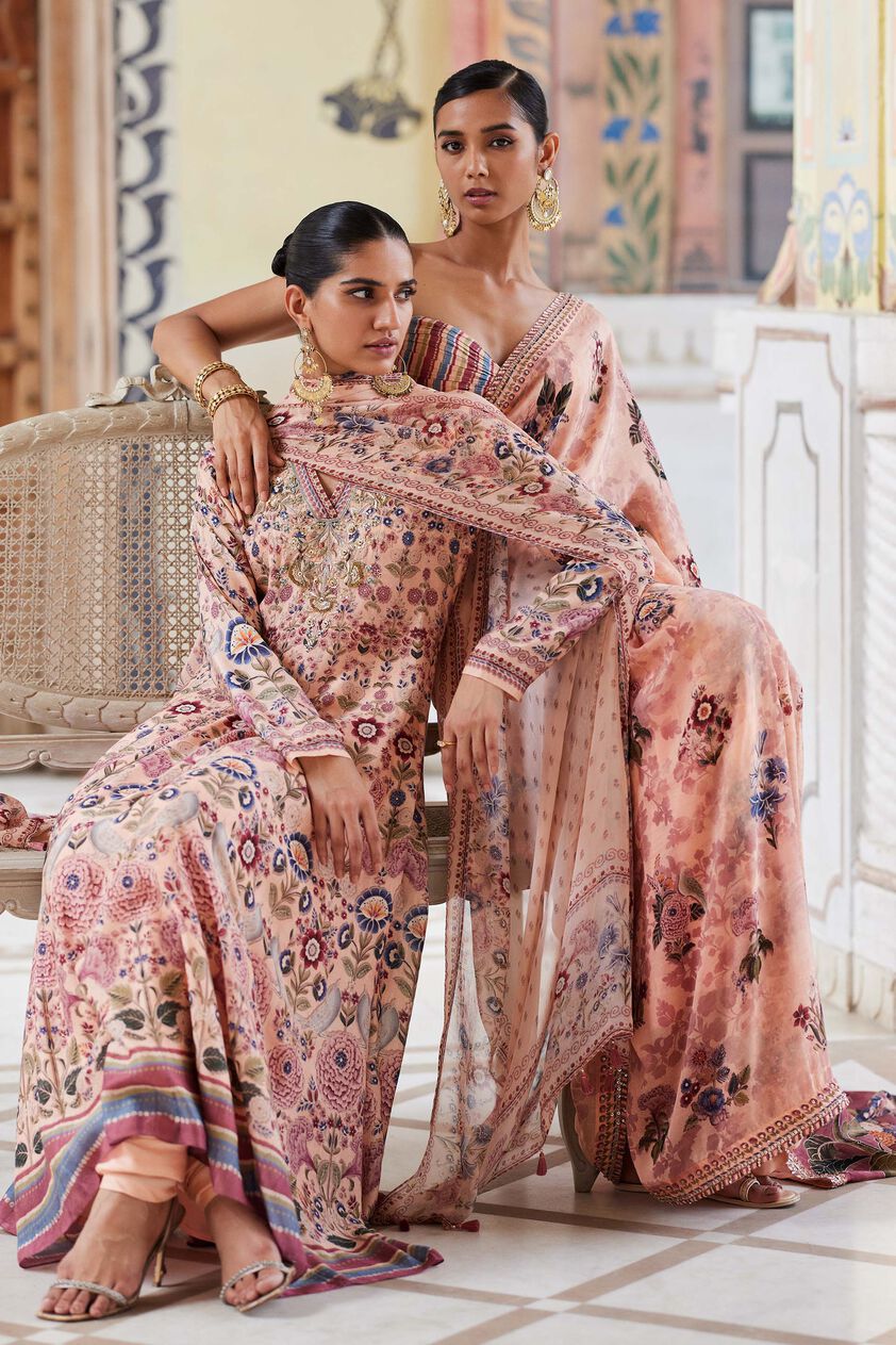 Izana Zari Suit Set - Peach, Peach, image 5