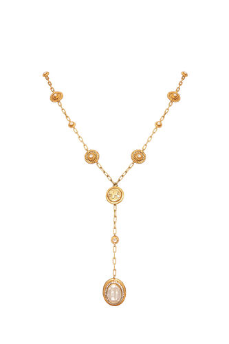 The Haathi Icon Drop Necklace, , image 1