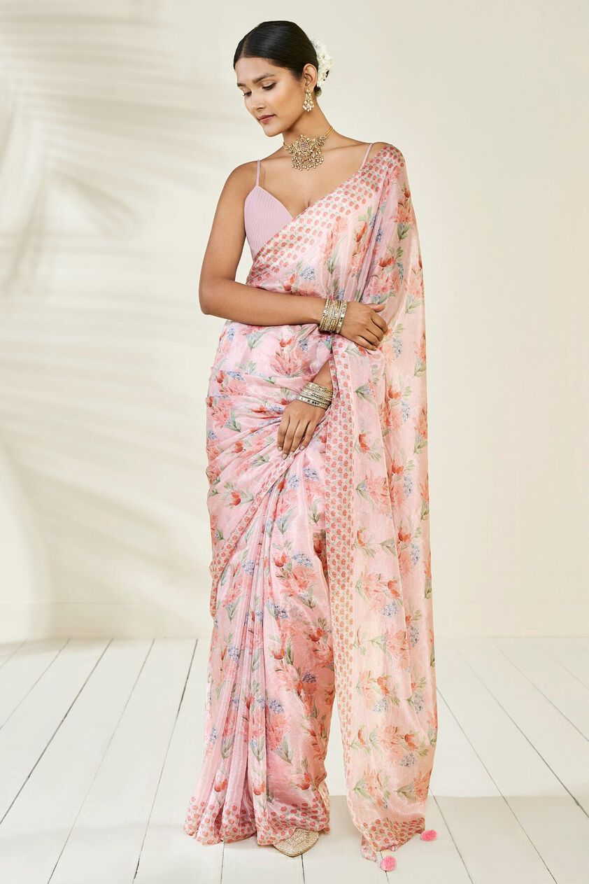 2 - Rimi Saree - Pink, image 2