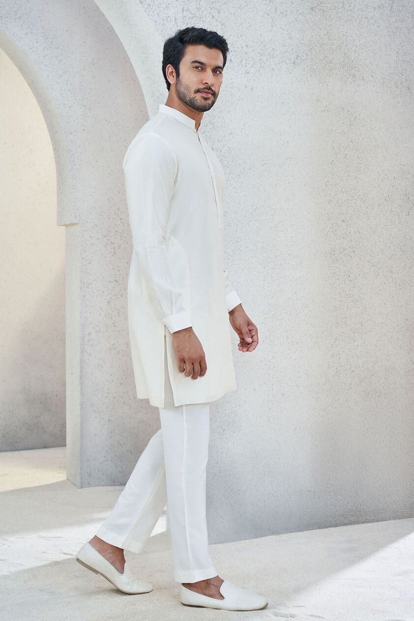 Esam Kurta - Cream, Cream, image 2