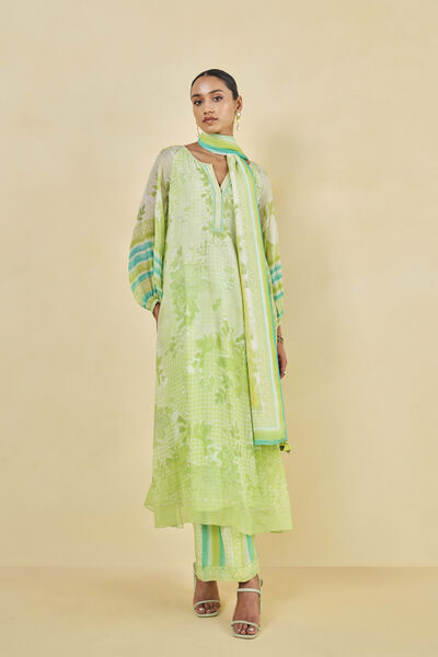 Mongo Suit Set - Lime