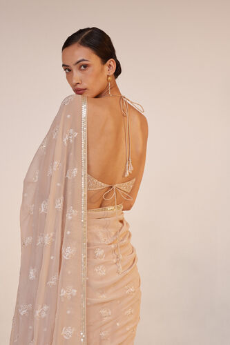 Iqra Saree - Flesh, Flesh, image 7