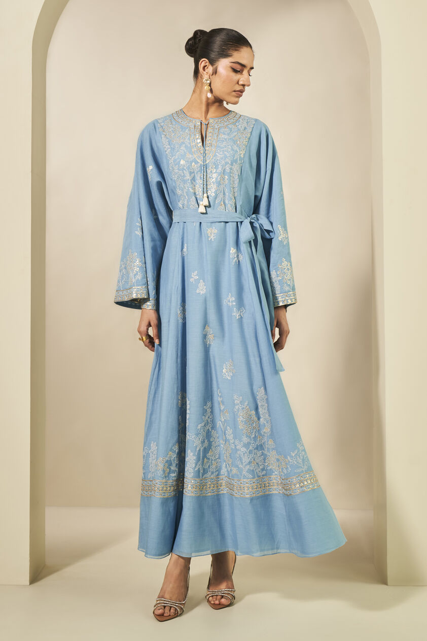 Armonia Kaftan - Blue, Blue, image 1