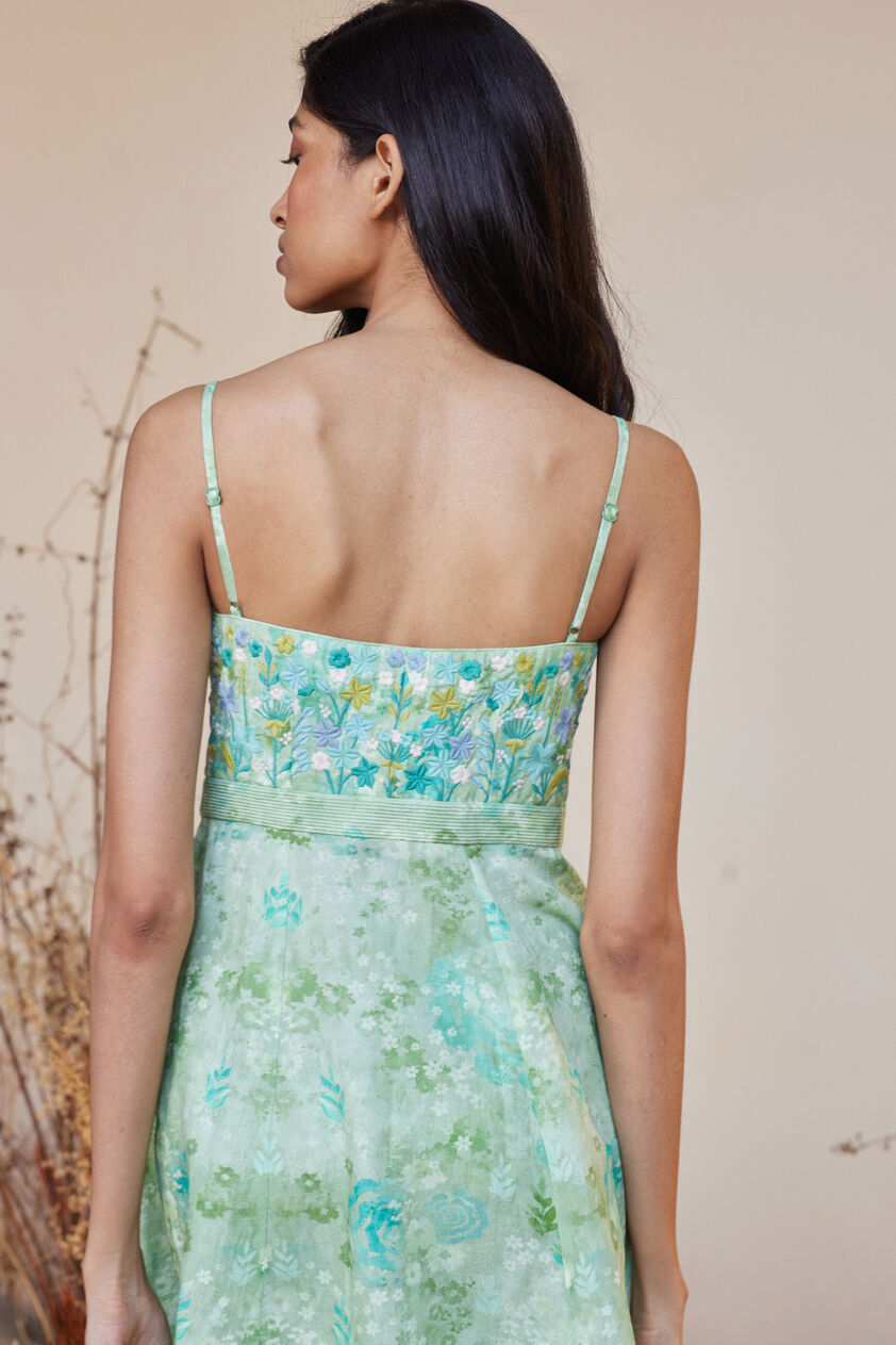 Aneeza Dress - Sage, Sage, image 5
