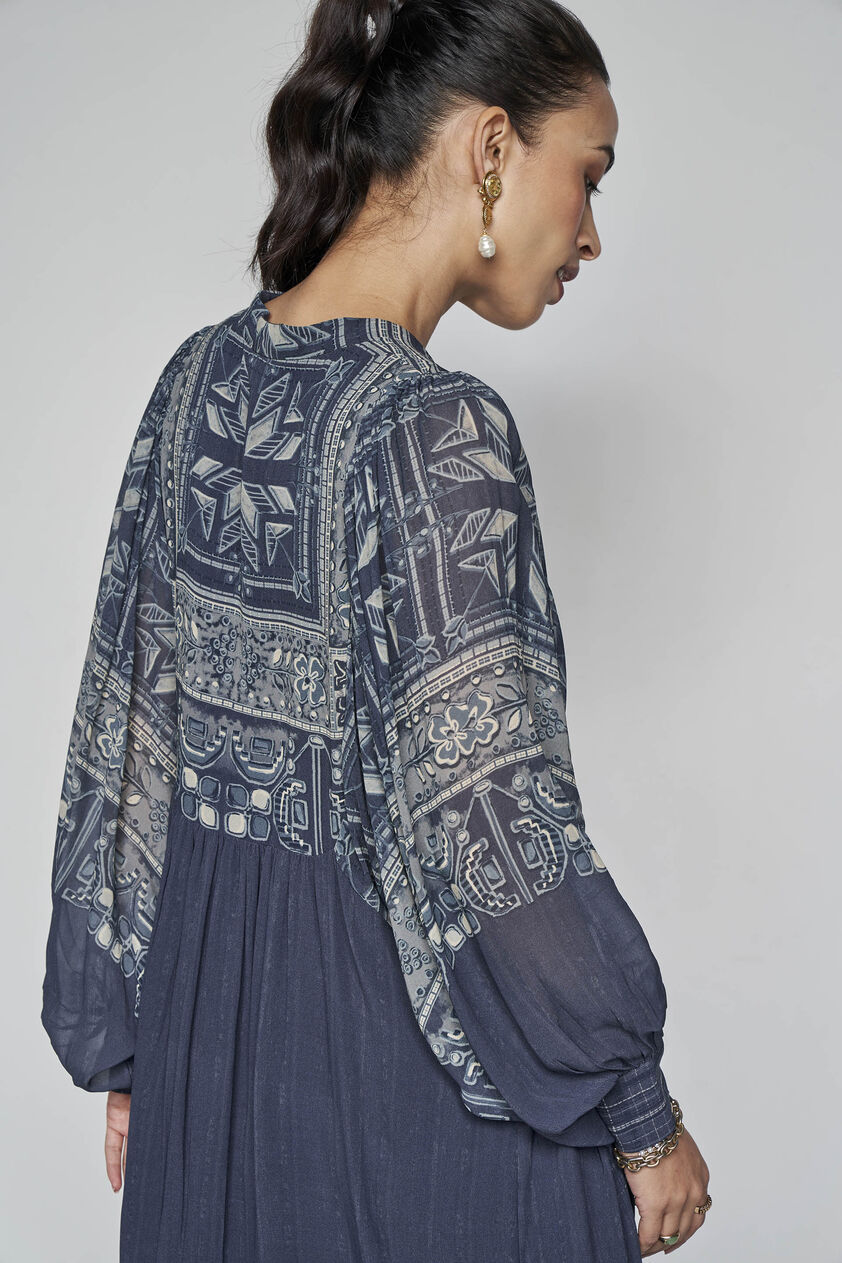 Demna Dress - Blue, Blue, image 6