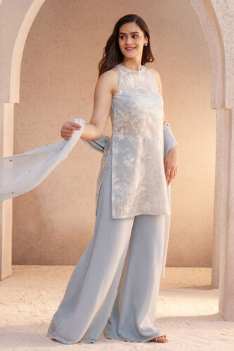 Asma Suit Set - Powder Blue, Powder Blue, image 2